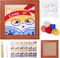 Needle Felting Starter Kit for Beginners Adults - All-in-One Wool Craft Set with Needles, Foam Pad, Frames & Step-by-Step Guide - DIY Supplies for 3D Animals, Home Decor & Unique Gifts